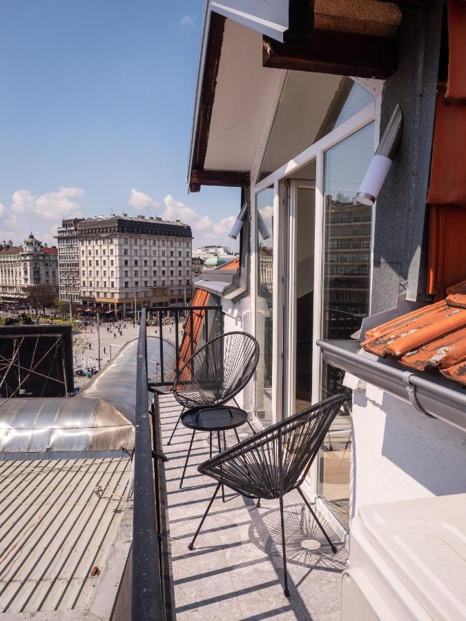 Residence Republic Square- Top Location Belgrád Kültér fotó